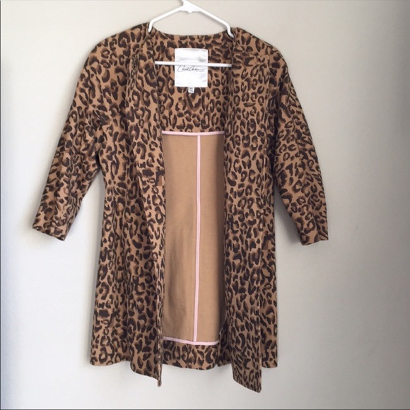 EUC CAbi Leopard Print Estate Jacket, XS - Picture 5 of 12